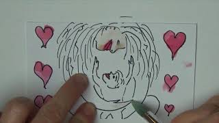 Lunchbox Notes by Laura Kraus - Watercolor Painting, Magic Animation, Into Mommy's Lap