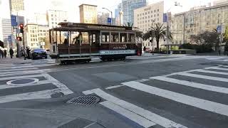 SF Muni 1894 Powell Cable Car 20 on the Powell/Mason Cable Car Line