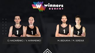 Winners Beach Volleyball. Men. O. Haidarenko / V. Avramenko - M. Bedukha / M. Serdiuk  08.02.2025