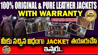 100% Genuine Leather | Wholesale & Retail Shop For Jackets In Hyderabad | Winter Jackets |