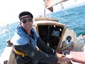 sailing pacific seacraft flicka nomad tack dowse and run off