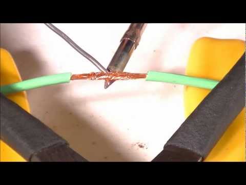 How To Solder - Intro/Joining Stranded Wires - Part 1 How To Solder - Intro/Joining Stranded Wires - Part 1