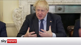 Back to business: Boris Johnson tells Cabinet to 'get to it'