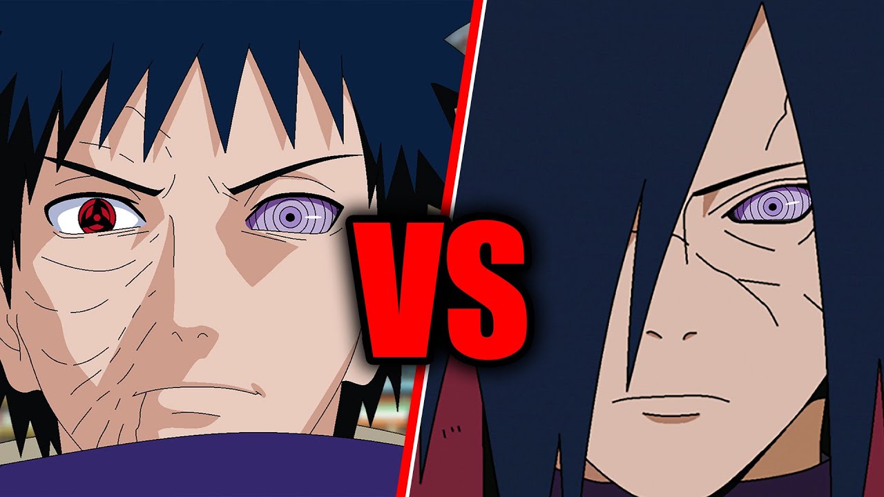 Obito Vs Madara Rikudou