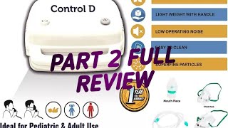 Control D White Portable Nebulizer Part 2 Full Review........ #shorts