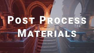 How to Use Post Process Materials in Unreal Engine & UEFN