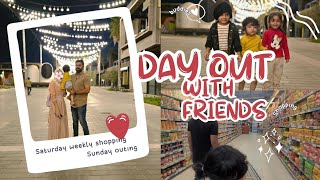 Saturday weekly shopping 🛍| Arranging things on home 🏡| Sunday out with friends #uaevlog #lifeinuae