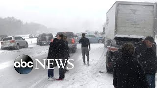 Northeast slammed by 2nd snowstorm