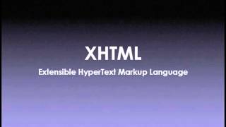 Difference between HTML and XHTML