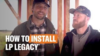 LP Legacy®: How to Install Subfloor