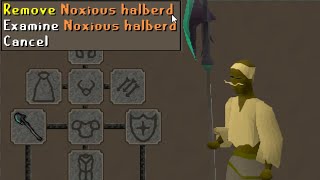 Noxious Halberd PKING (NEW ARAXXOR REWARD)