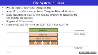 Debugging using Proc file system | Linux kernel internals | Linux device driver | Youtube