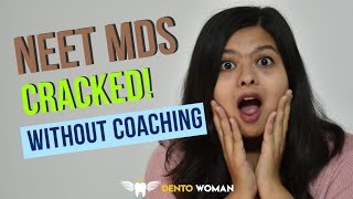 Honest interview with AIR 225 NEET MDS 2020 | #neetMDS