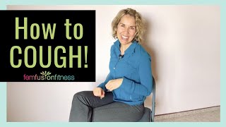 How to Cough with a Weak Pelvic Floor or Prolapse