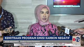 Kawal Target Emisi Karbon, Pertamina Gandeng 3 Perusahaan Global