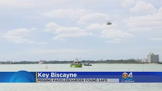 Missing Paddleboarder Found Safe After Search Off Rickenbacker Causeway