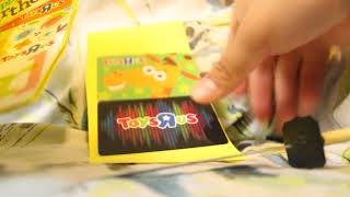 unboxing toys r us  gift cards geoffrey giraffe so cool