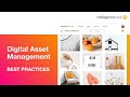 Digital Asset Management (DAM) Best Practices