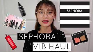 Eva｜丝芙兰8折购物分享｜彩妆新手看过来!｜Sephora VIB Haul｜