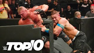 Spears through the barricade: WWE Top 10, Sept. 30, 2021