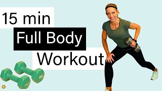 15 min Exercises to do at Home Workout | Quick Full Body Burn 🔥