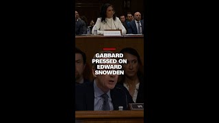 Gabbard pressed on Edward Snowden