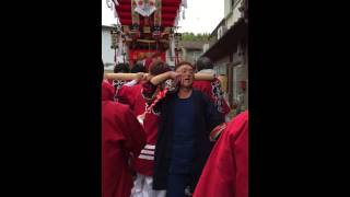 榛原秋祭り福地太鼓台 My Uncle!