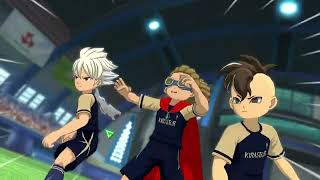 مباراه اون لاين اسطوريه بلعبه ابطال الكره inazuma eleven victory road