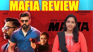 mafia movie review | arun vijay | priya bhavani sankar | karthik naren | akila news reader