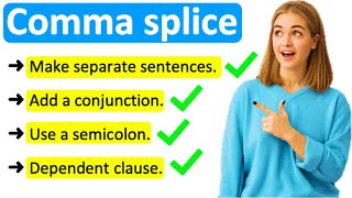 COMMA SPLICE ❌ | How to avoid this grammar mistake!