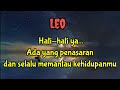 🌹Leo🫣 Hati-hati ya..Ada yang penasaran dan selalu memantau kehidupanmu 😱✨