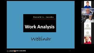 Work Analysis: Documenting What People Do in the Workplace