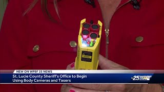 St. Lucie County Sheriff's Office to begin using body cameras and tasers