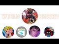 Tomii11 vs 4 other YouTubers - World Record