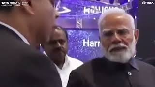 Hon’ble PM Narendra Modi ji Visits Tata Motors CV Pavilion at Bharat Mobility Global Expo 2025