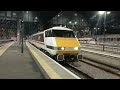 L.N.E.R.CLASS 91.91106 DEPARTING FROM LONDON KINGS CROSS.13 1 23.NEIL HAYTON RAILWAY MEMORIES.