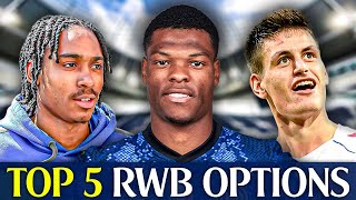 TOP 5 RIGHT WING BACK OPTIONS! [TRANSFER TARGETS]