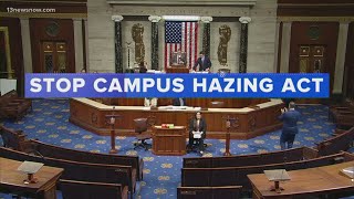 U.S. House unanimously passes Stop Campus Hazing Act