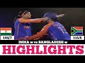 India W vs South Africa W t20 world cup warm up match highlights 2024। ind vs sa t20 highlights