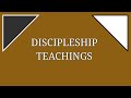 #11 Discipleship Mark 8:27-38