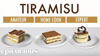 4 Levels of Tiramisu: Amateur to Food Scientist | Epicurious