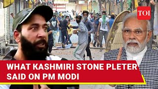 Once A Stone Pelter, Kashmiri Man Reveals Why He Loves PM Modi | PM Modi Kashmir Visit Today | Watch