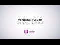 VeriFone VX520 | Changing a Paper Roll | AIB Merchant Services