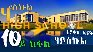 HIGH SCHOOL | ሃይስኩል (10ይ ክፋል) - New Eritrean Series Story 2018 by Yacob Dawit