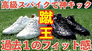 【スパイクレビュー】高級スパイクのフィット感がヤバすぎて無回転キック連発。#蹴王