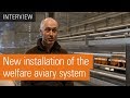 Welfare aviary system for free range egg production | Natura Nova Triple Top