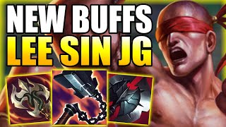 HOW TO CLIMB OUT OF LOW ELO EASILY WITH LEE SIN JUNGLE AFTER THE BUFFS! - Guide League of Legends