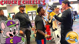 ISHOWSPEED AND JEFFY GO TO CHUCK E CHEESE!