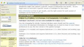 09- Install Subclipse on Windows (for Red5)