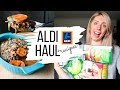 VEGAN FOOD FROM ALDI | Haul with Budget Recipes and Meal Ideas!